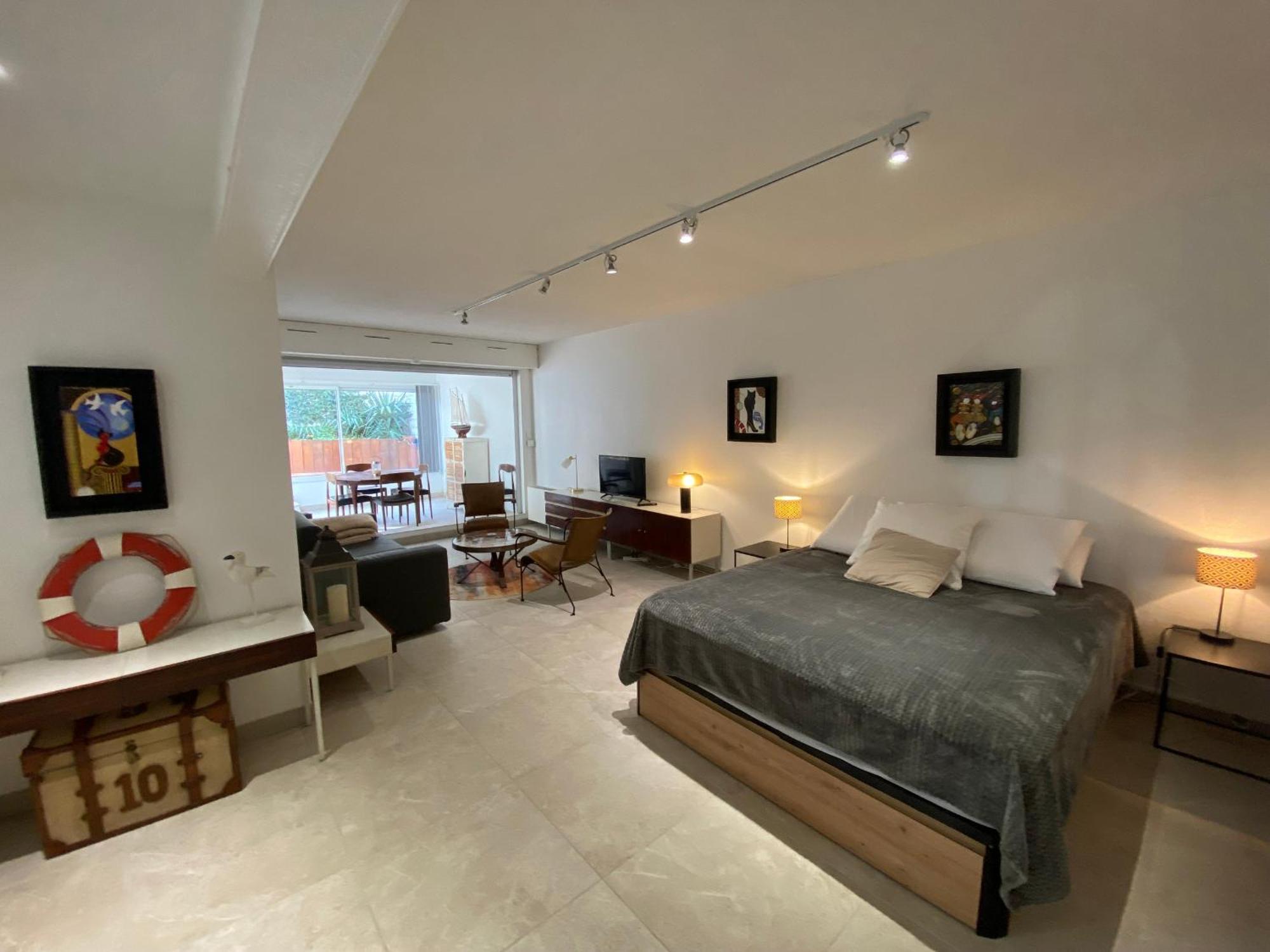 Studio Renove Avec Terrasse, A 100M De La Plage A Arcachon, Parking Prive Inclus - Fr-1-374-99 Exterior foto